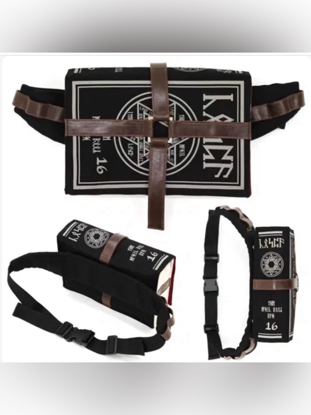 Cosplay Magic Book Bag